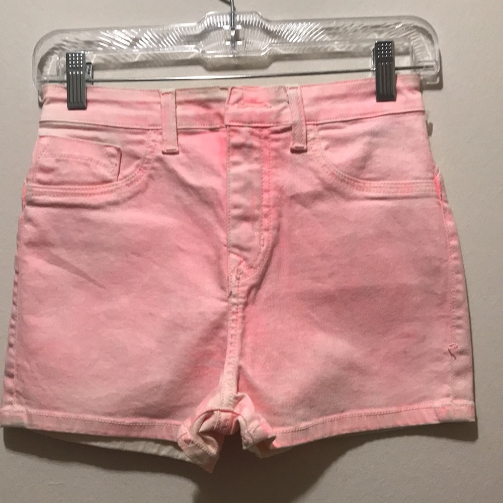Future heretics washed ombre Denim Shorts high waist 27